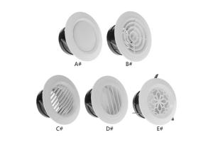 新風口，換氣口，排煙罩